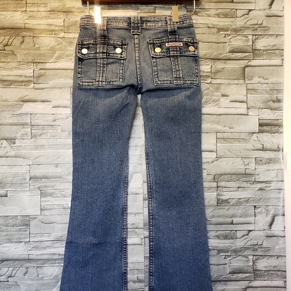 Hudson Jeans Women’s Size 24 Flare Leg High Rise Denim Classic Bootcut Retro - Picture 5 of 13